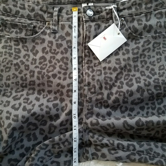 NWT Good Legs High Waist Skinny Leopard Jeans - Picture 8 of 12